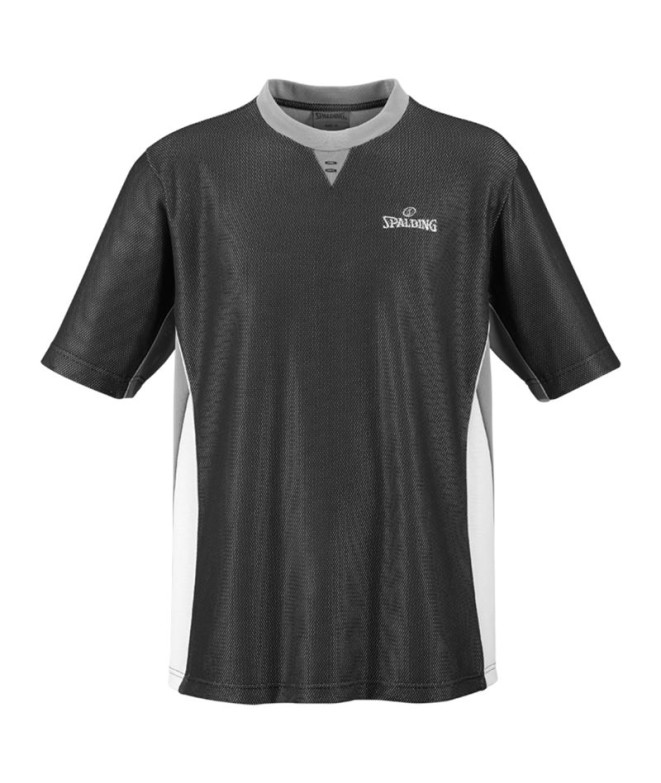 Camiseta de Baloncesto Spalding Referee Pro Black/Grey/Silver Grey
