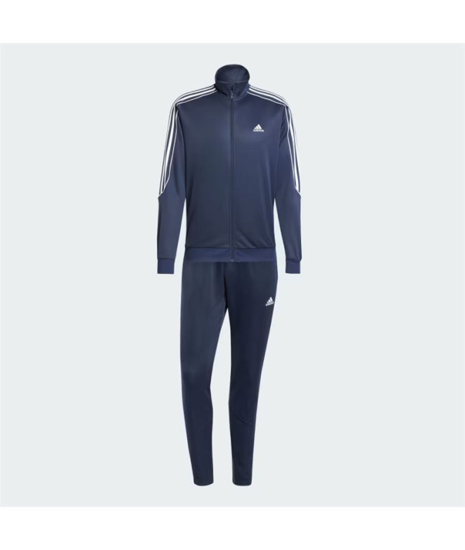 Chandal adidas Sportswear 3S Doubleknit Hombre Azul