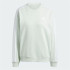 Moletom adidas French Terry Mulher Essentials 3-Stripes Verde