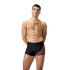 Bañador de Natación Speedo Hombre Medley Logo Aquashort Negro/ Rojo