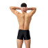Bañador de Natación Speedo Hombre Medley Logo Aquashort Negro/ Rojo