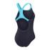 Fato de banho Natação Speedo Mulher de Medley Logo 1Pc Marinha/Azul
