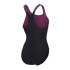 Fato de banho Natação Speedo Mulher de Hyperboom Splice Racerback Preto/Púrpura