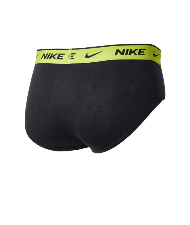 Cuecas Nike Homem Cueca 3pk Preto/Cinza