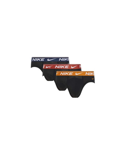 Cuecas Nike Homem Cueca de anca 3pk preto/vermelho