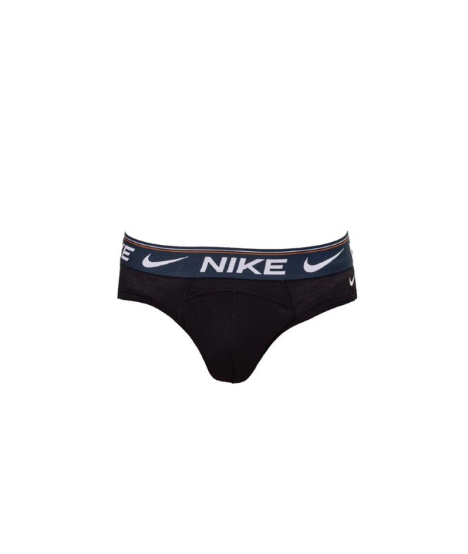 Slip Nike Homme Slip de hanche 3pk Noir/Rouge