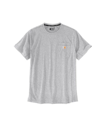 T-shirt Carhartt Force Flex Pocket Homme Gris 2
