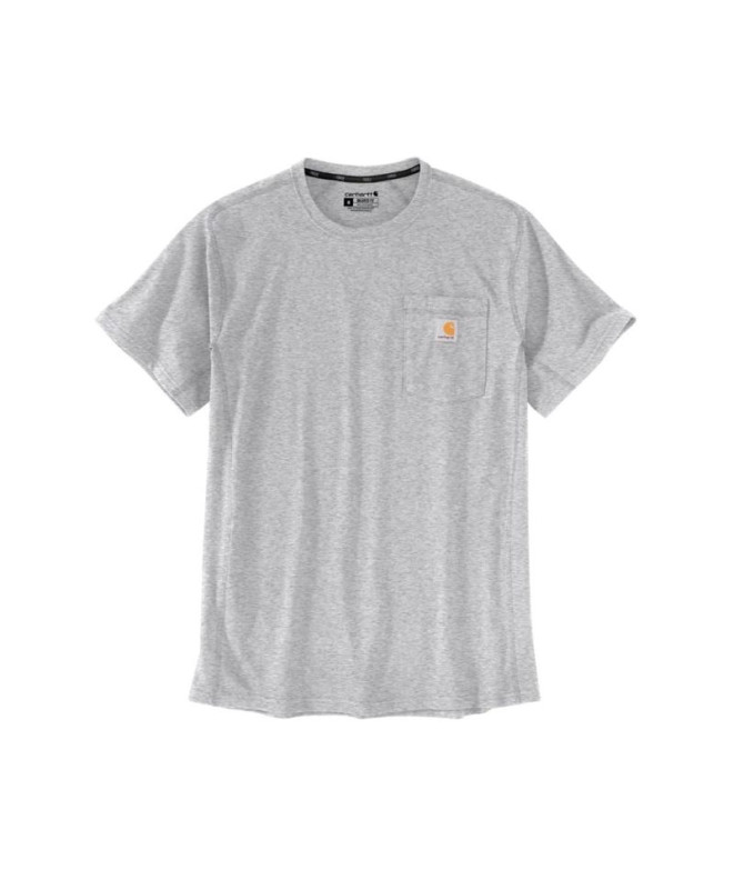 Camiseta Carhartt Force Flex Pocket Hombre Gris