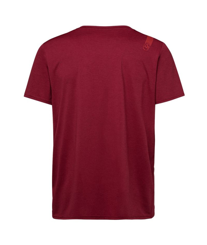 T-shirt Trail Homme De La Sportiva Tracer Sangria