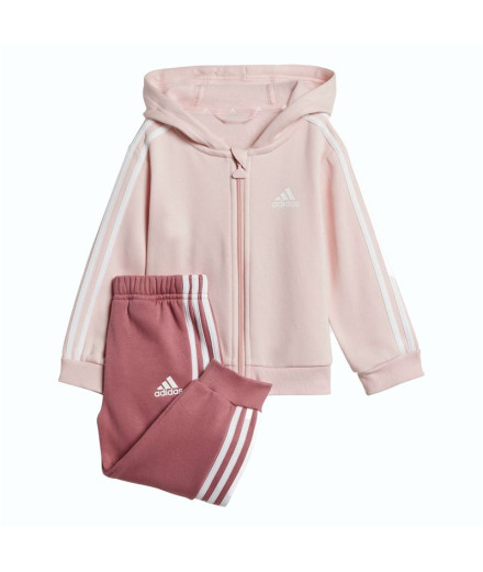 Survêtement Enfant Adidas Essentials 3-Stripes Rose Survêtement Enfant Adidas Essentials 3-Stripes Rose