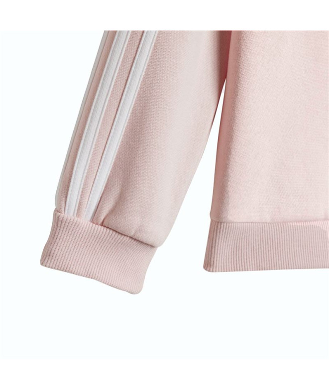 Chándal Adidas Essentials 3 Bandas  Infantil Rosa