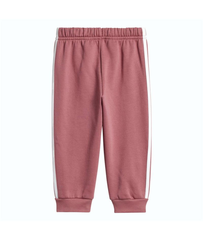 Chándal Adidas Essentials 3 Bandas  Infantil Rosa