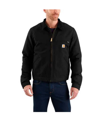 Casaco Carhartt Duck Detroit  Homem Preto