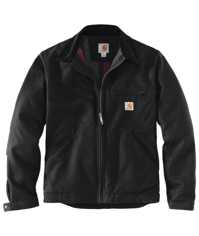 Chaqueta Carhartt Duck Detroit  Hombre Negro