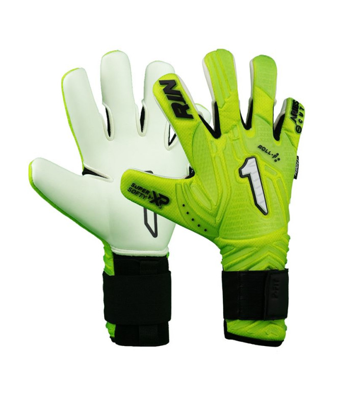 Gants de portero Rinat Aries Nemesis Prime(Vert / Blanc)