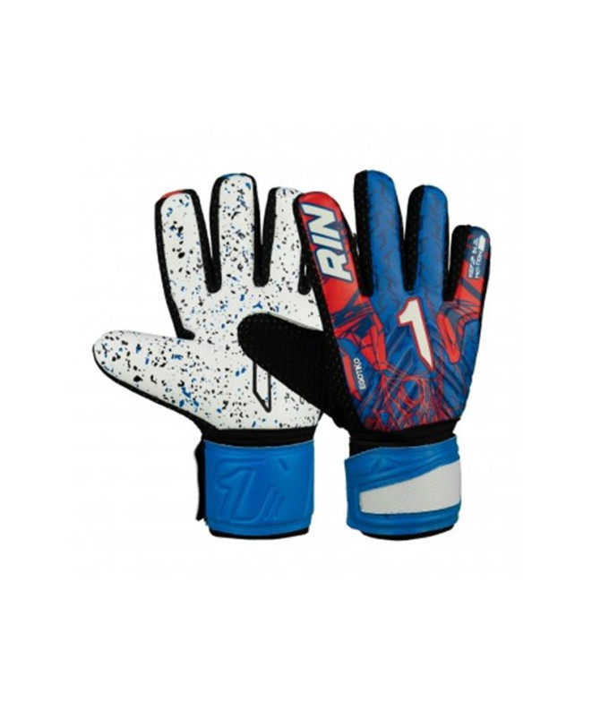 Guantes de portero Rinat Egotiko Graviti Azul/Rojo