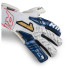 Luvas de goleiro Rinat Egotiko Vengador Alpha Branco/Azul