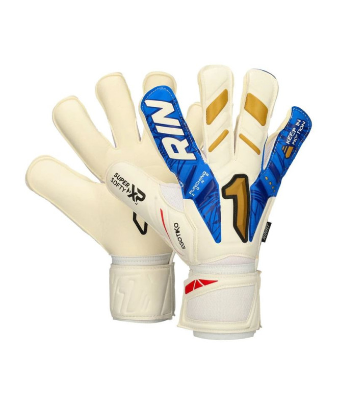 Guantes de portero Rinat Egotiko Vengador Prime Blanco/Azul
