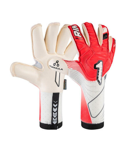 Luvas de goleiro Rinat Nkam Pro Vermelho/Branco