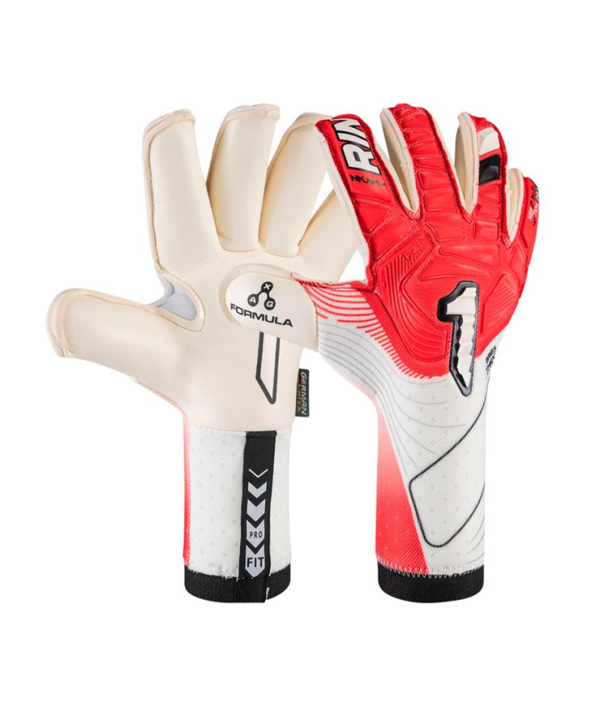 Guantes de portero Rinat Nkam Pro Rojo/Blanco