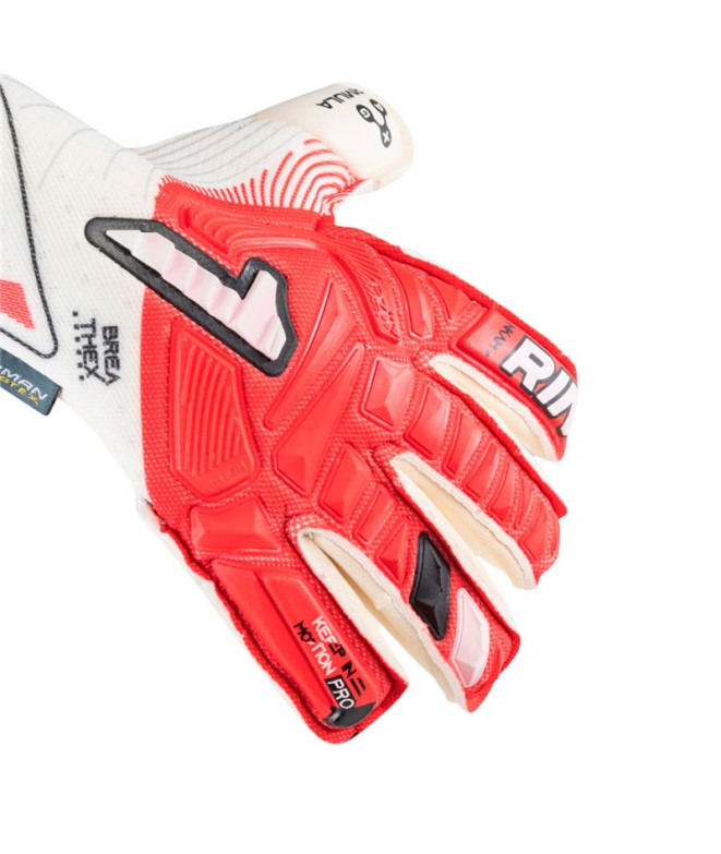 Luvas de goleiro Rinat Nkam Pro Vermelho/Branco