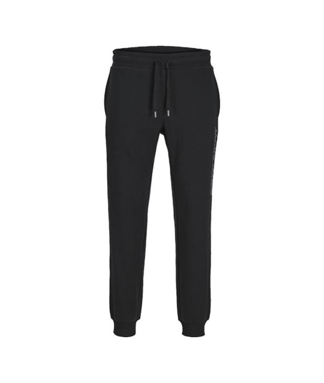 Calça Homem Jack & Jones Jpstgordon Jjalvis Sweat Pants Naf Preto