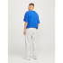 Calça Homem Jack & Jones Jpstgordon Jjalvis Sweat Pants Naf White Melange