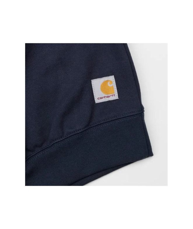 Sweat Carhartt Midweight Crewneck Homme New Bleu