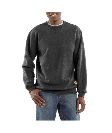 Moletom Carhartt Sweatshirt de Meio Peso com Gola Redonda...