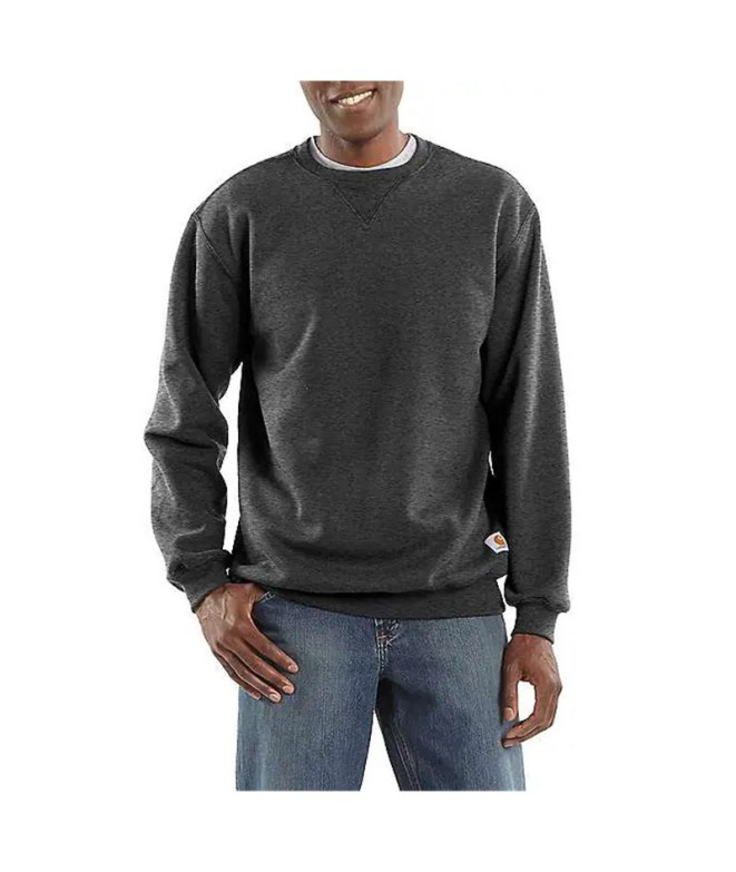 Sweat Homme Carhartt Midweight Crewneck Sweatshirt Carbon