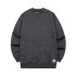 Moletom Carhartt Sweatshirt de Meio Peso com Gola Redonda Homem Carbon