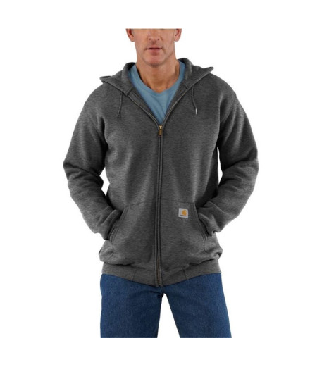 Sudadera Carhartt Zip Hooded  Hombre Carbon