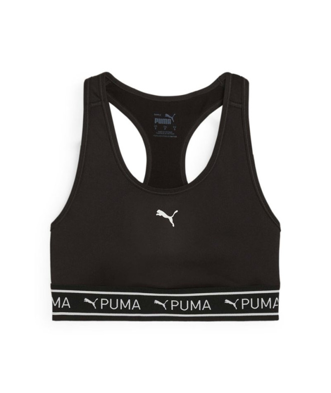 Sujetador Deportivo de Fitness Puma 4Keeps Elastic Bra - P Mujer Negro