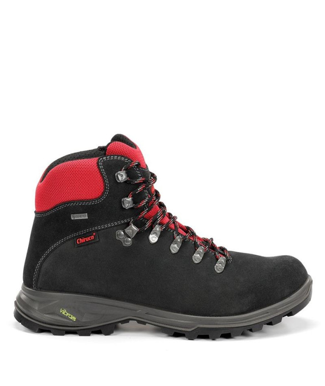 Chaussures Montagne Chiruca Femme De Refugio 09 Gore-Tex Gris / Rouge