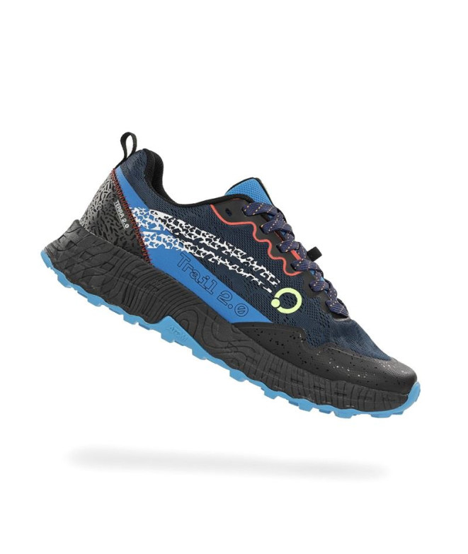 Zapatillas De Trail Atom AT158 Terra V2 Low Density Hombre Azul Oscuro