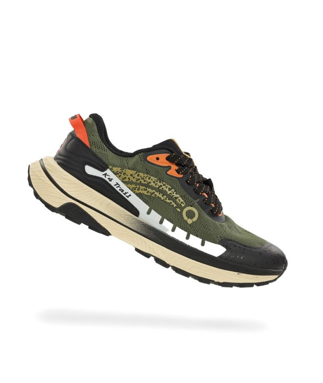 Chaussures Trail Trail Homme De Atom AT166 K4 Run Khaki