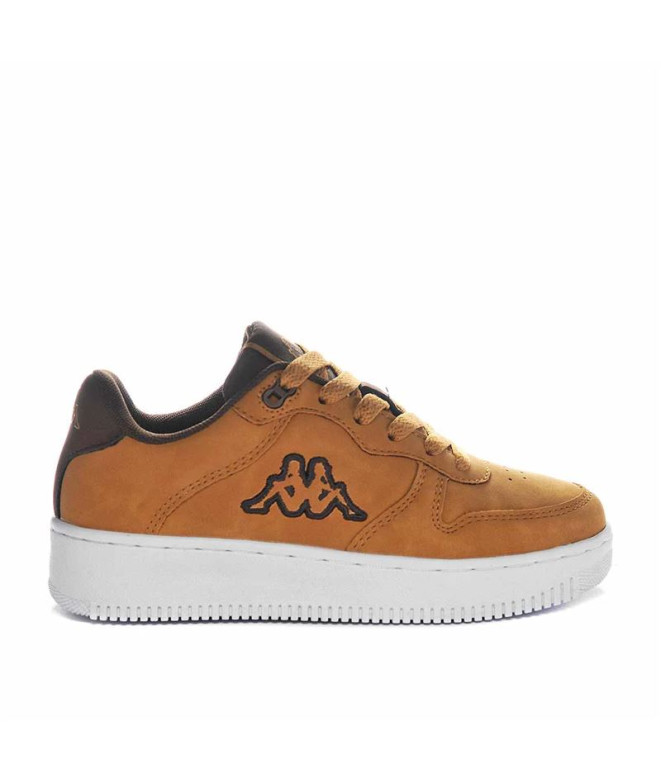 Zapatillas Kappa Maserta 4 Kid Infantil Amarillo Tan/Marrón