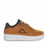 Sapatilhas Kappa Infantil Maserta 4 Kid Amarelo Tan/Brown