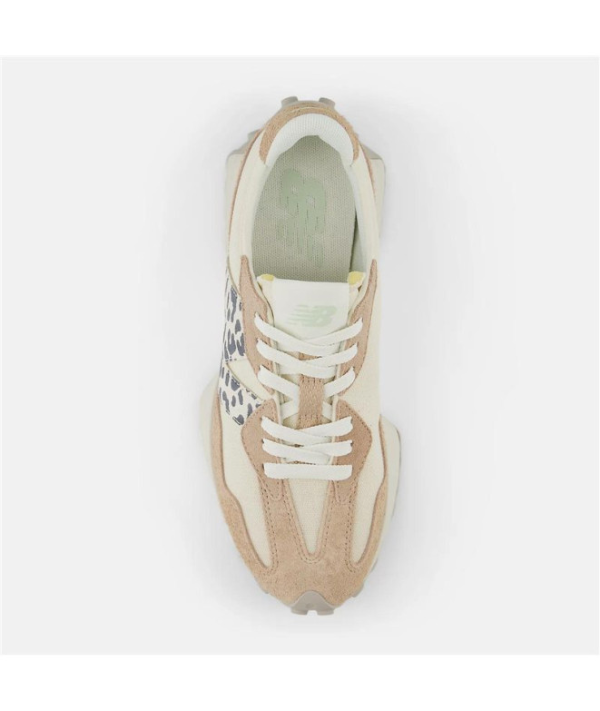 Chaussures New Balance 327 Flat Beige Femme