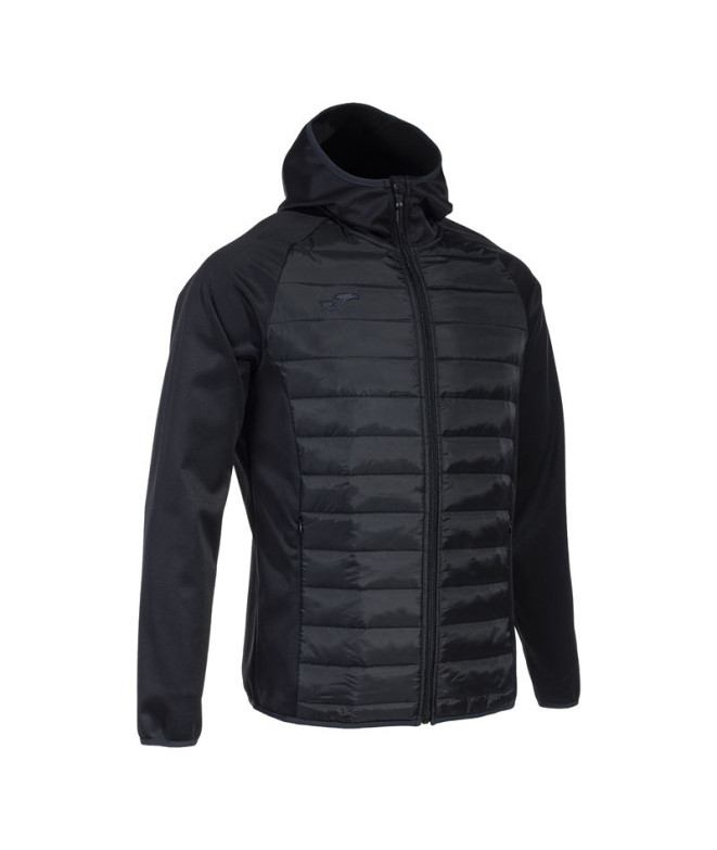 Décontracté Joma Enfant Coupe-vent & Softshell Soft Shell Berna Iii Noir / Noir