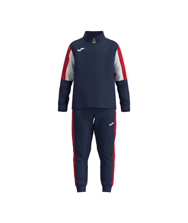 Fato de treino Joma Infantil Novo Metaverso Vermelho Marinho