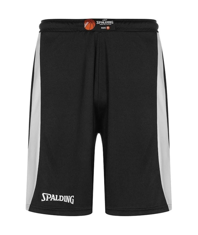 Pantalons Basket-ball Spalding de Jam Blanc/Noir Homme