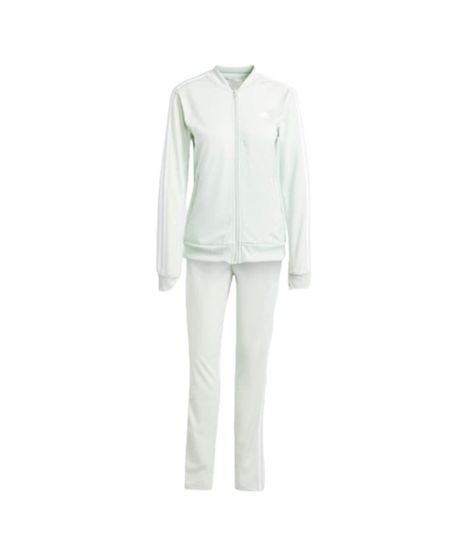 adidas Femme Tracksuit Essentials 3-Stripes Vert