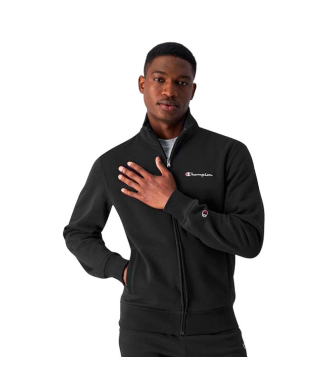 Chaqueta Champion Full Zip  Hombre Negro