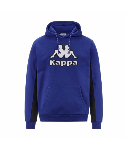 Moletom Kappa Homem Farti Swt Azul/Preto Moletom Kappa Homem Farti Swt Azul/Preto