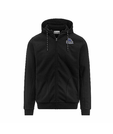 Sudadera Kappa Firti Swt Hombre Negro