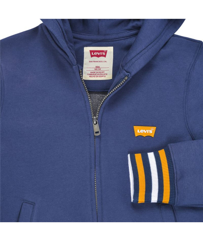 Moletom Levis Infantil Casaco com capuz Lvb...