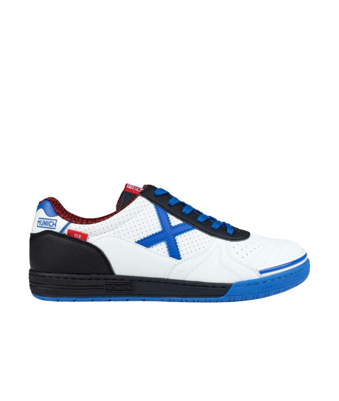 Zapatillas de Fútbol Sala Munich G-3 Profit Sport 420 Blanco