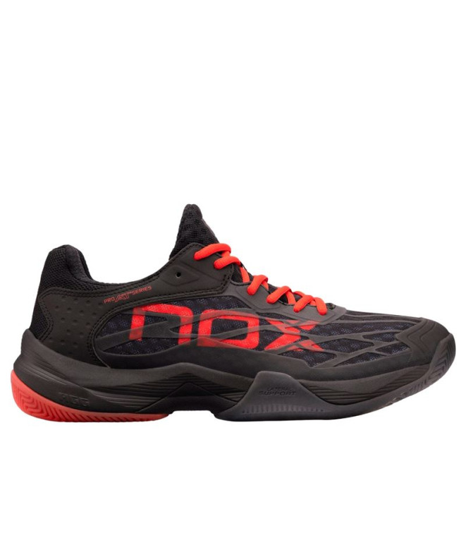 Zapatillas de pádel Nox At10 Lux Negro Rojo