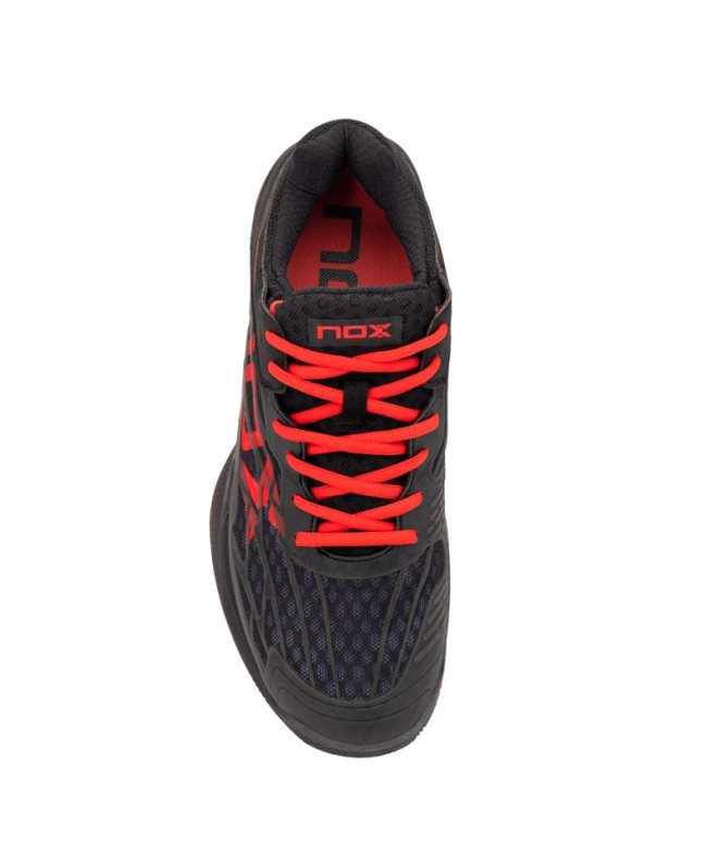 Chaussures pádel Nox de At10 Lux Noir Rouge